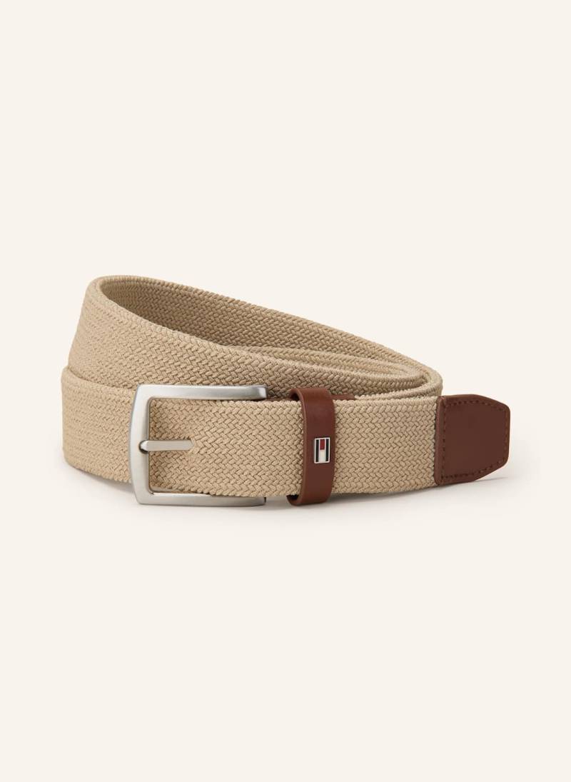 Tommy Hilfiger Flechtgürtel Denton beige von Tommy Hilfiger