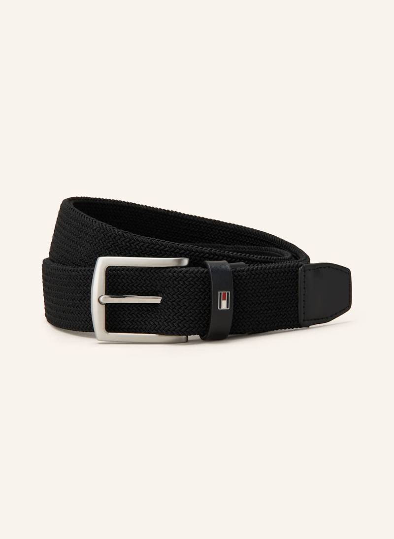 Tommy Hilfiger Flechtgürtel Denton schwarz von Tommy Hilfiger