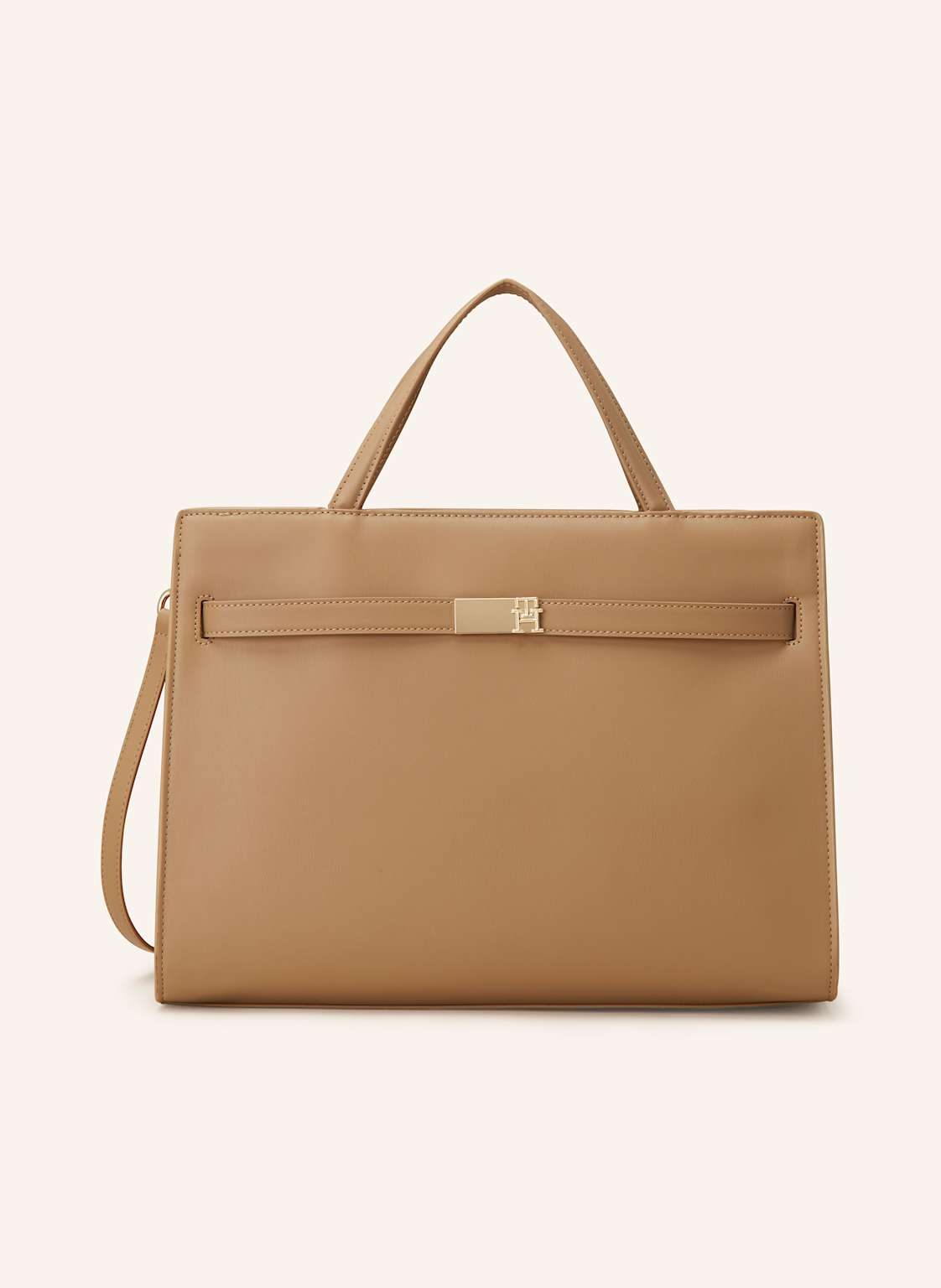 Tommy Hilfiger Handtasche Th Heritage beige von Tommy Hilfiger