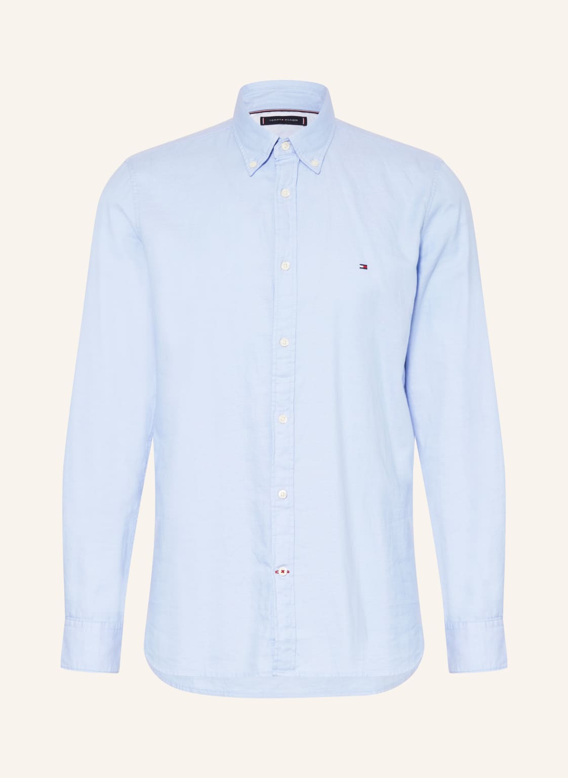 Tommy Hilfiger Hemd Flex Slim Fit blau von Tommy Hilfiger