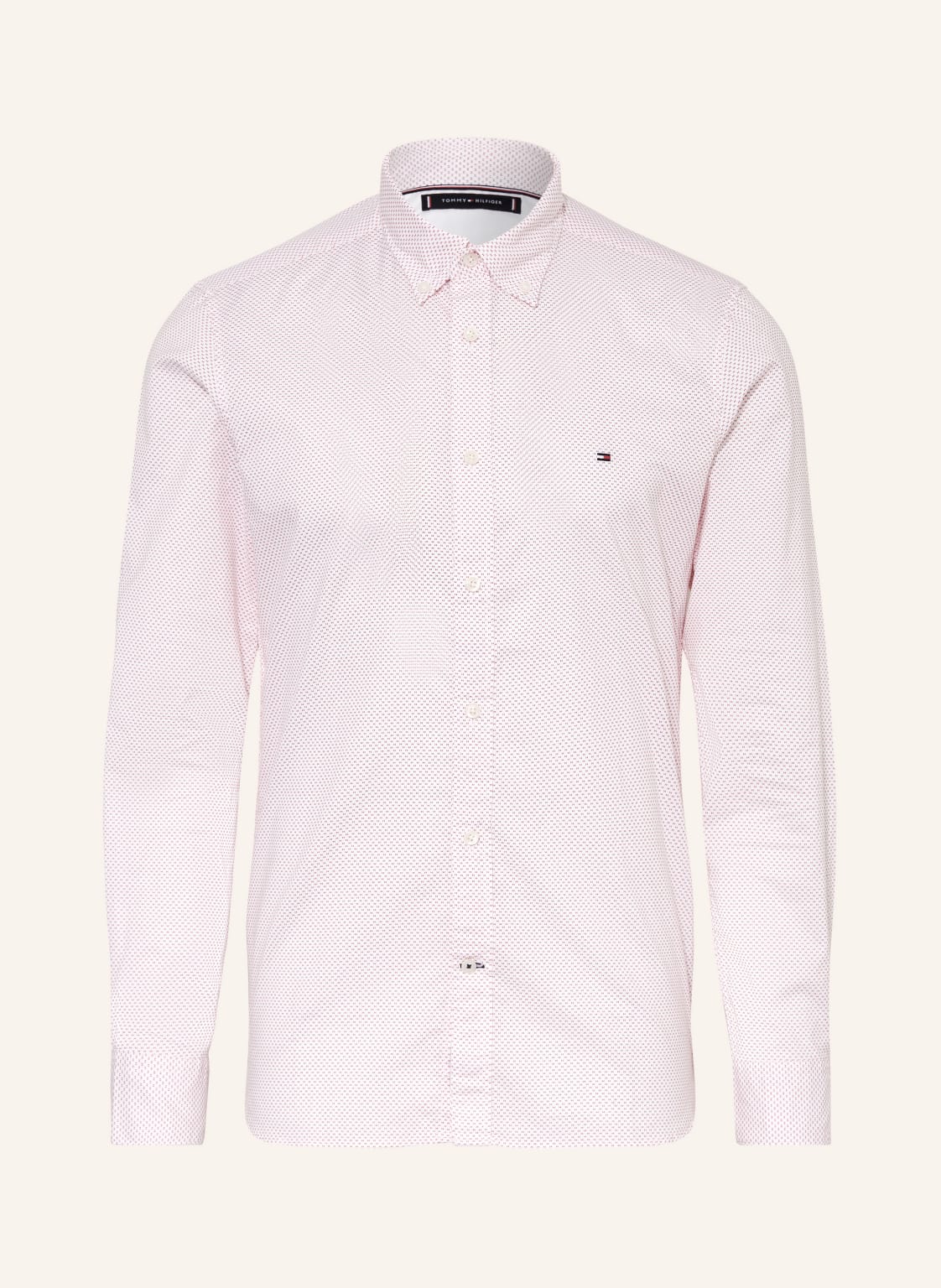 Tommy Hilfiger Hemd Flex Slim Fit rot Tommy Hilfiger Hemd Flex Slim Fit rot von Tommy Hilfiger
