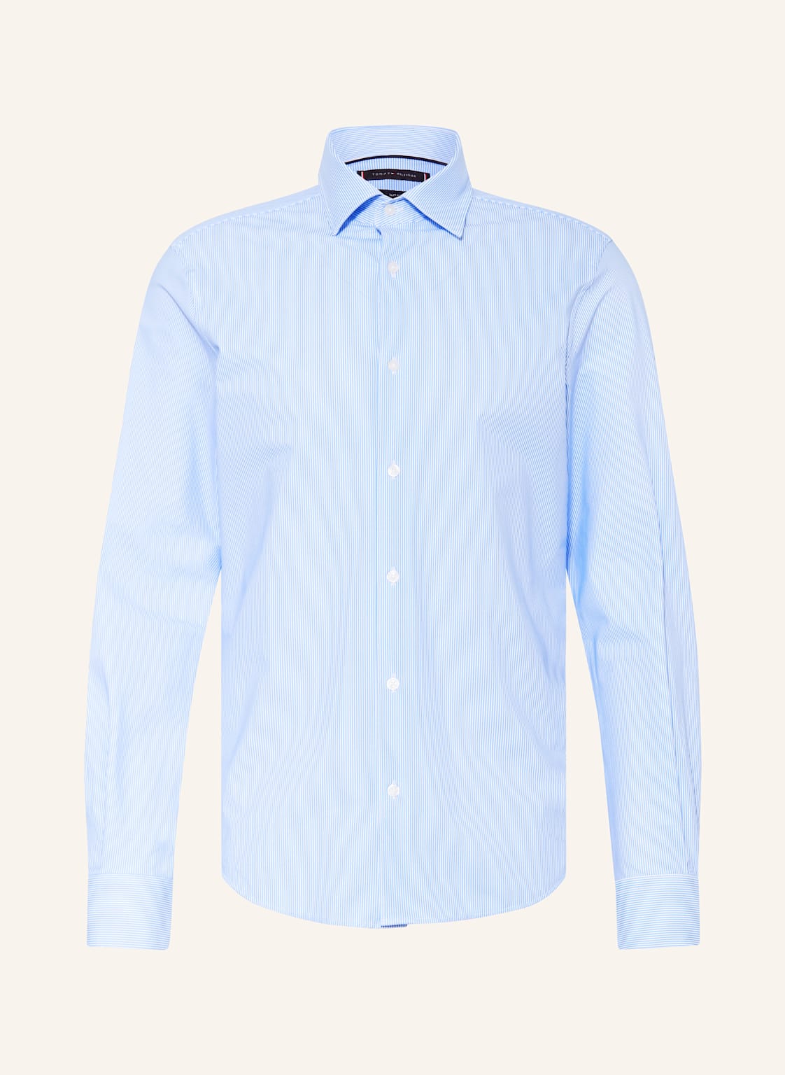 Tommy Hilfiger Hemd Slim Fit blau von Tommy Hilfiger