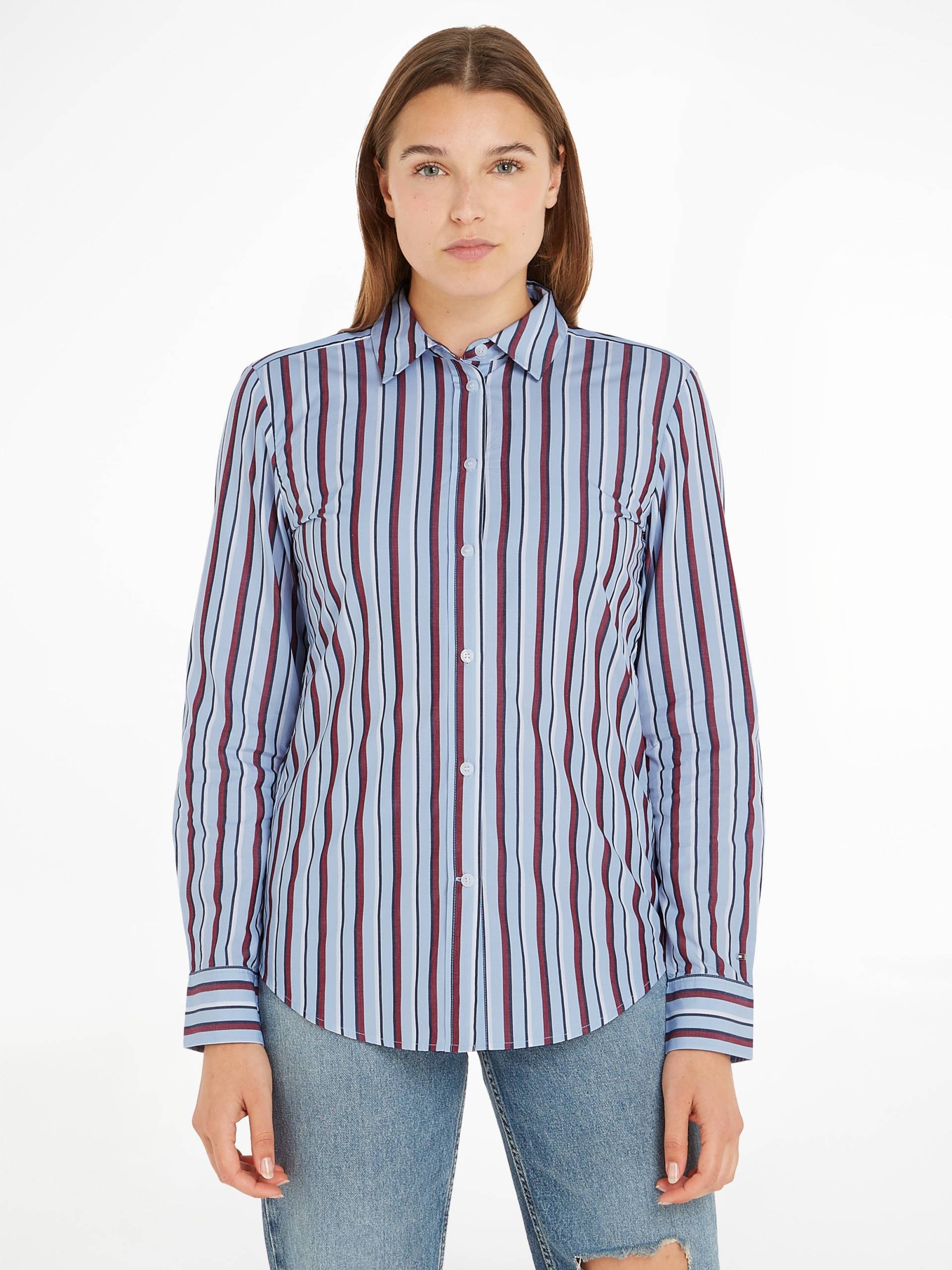 Tommy Hilfiger Hemdbluse »RWB REGULAR SHIRT LS«, im modischem Streifendessin von Tommy Hilfiger