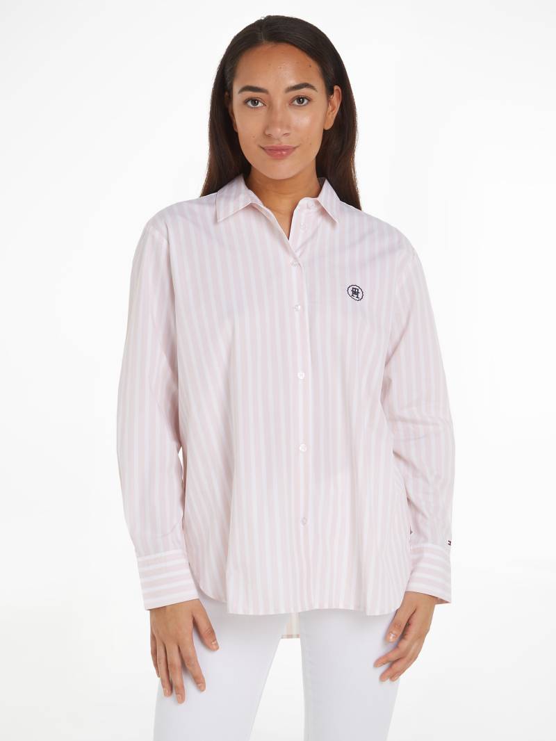 Tommy Hilfiger Hemdbluse »SMD STRIPE EASY FIT LS SHIRT«, mit Längsstreifen von Tommy Hilfiger