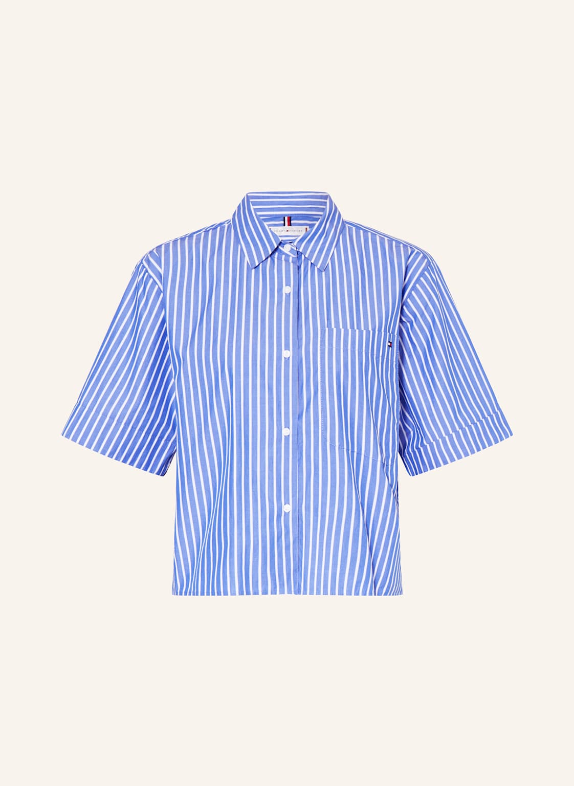 Tommy Hilfiger Hemdbluse blau Tommy Hilfiger Hemdbluse blau von Tommy Hilfiger