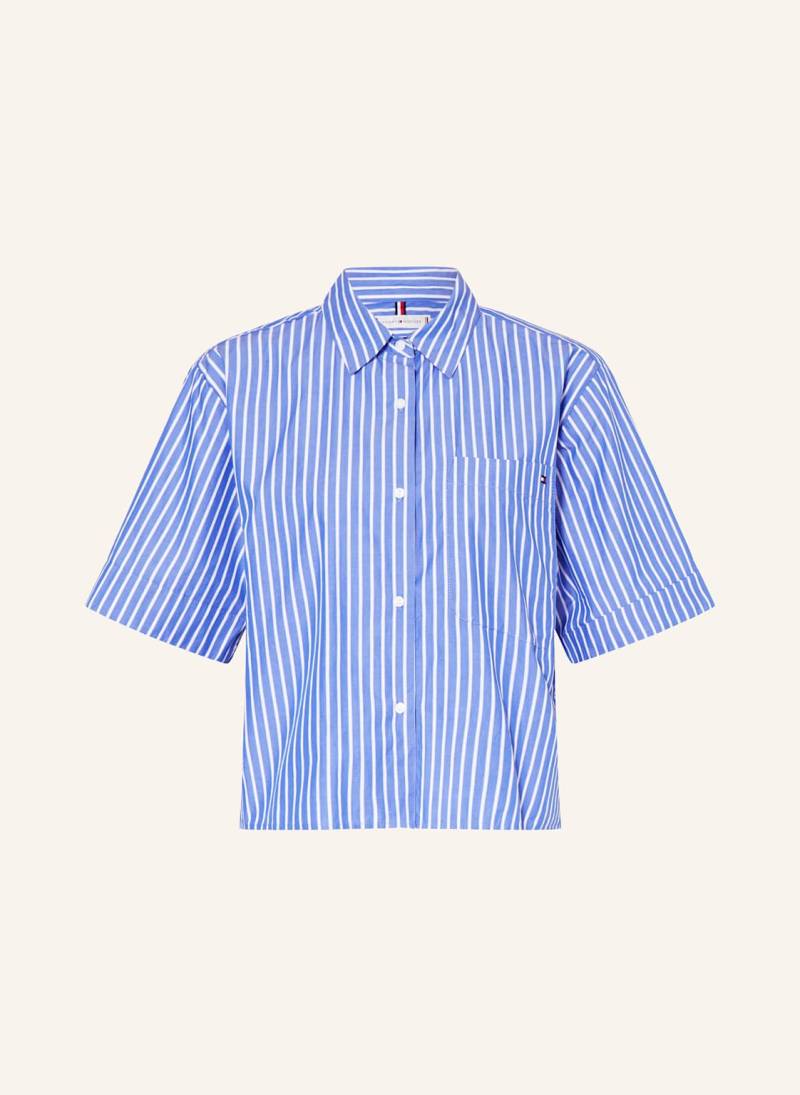 Tommy Hilfiger Hemdbluse blau von Tommy Hilfiger