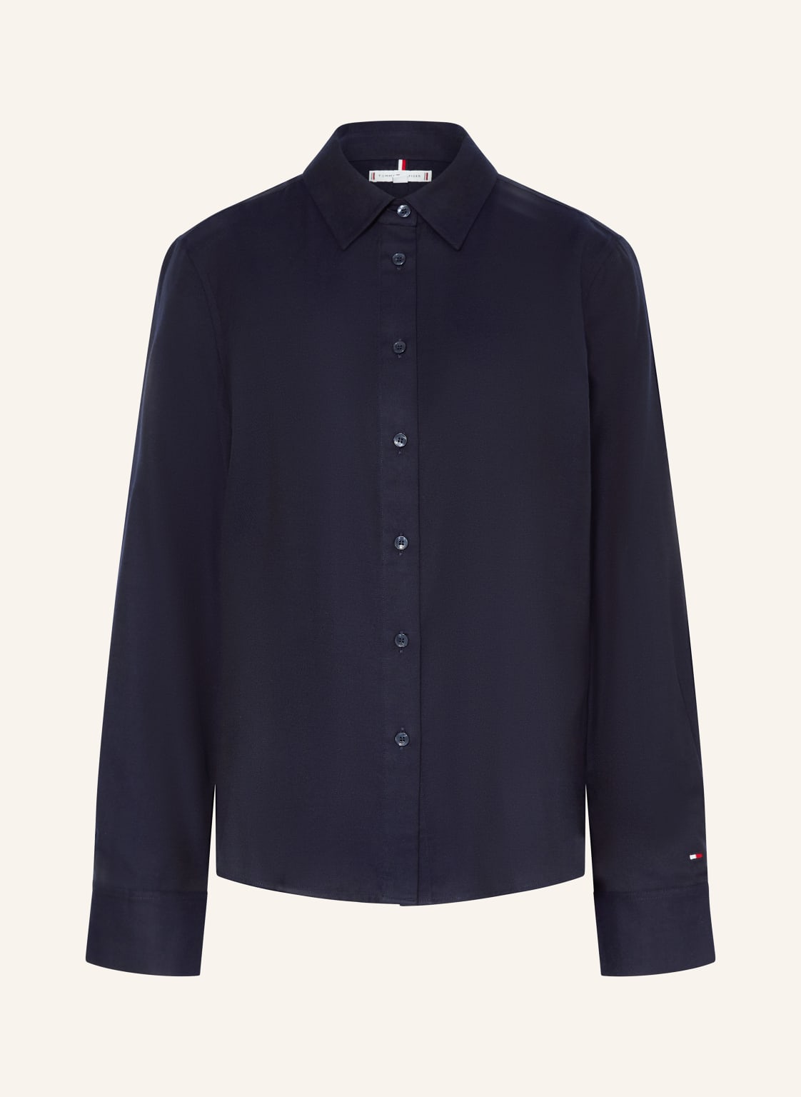 Tommy Hilfiger Hemdbluse blau Tommy Hilfiger Hemdbluse blau von Tommy Hilfiger