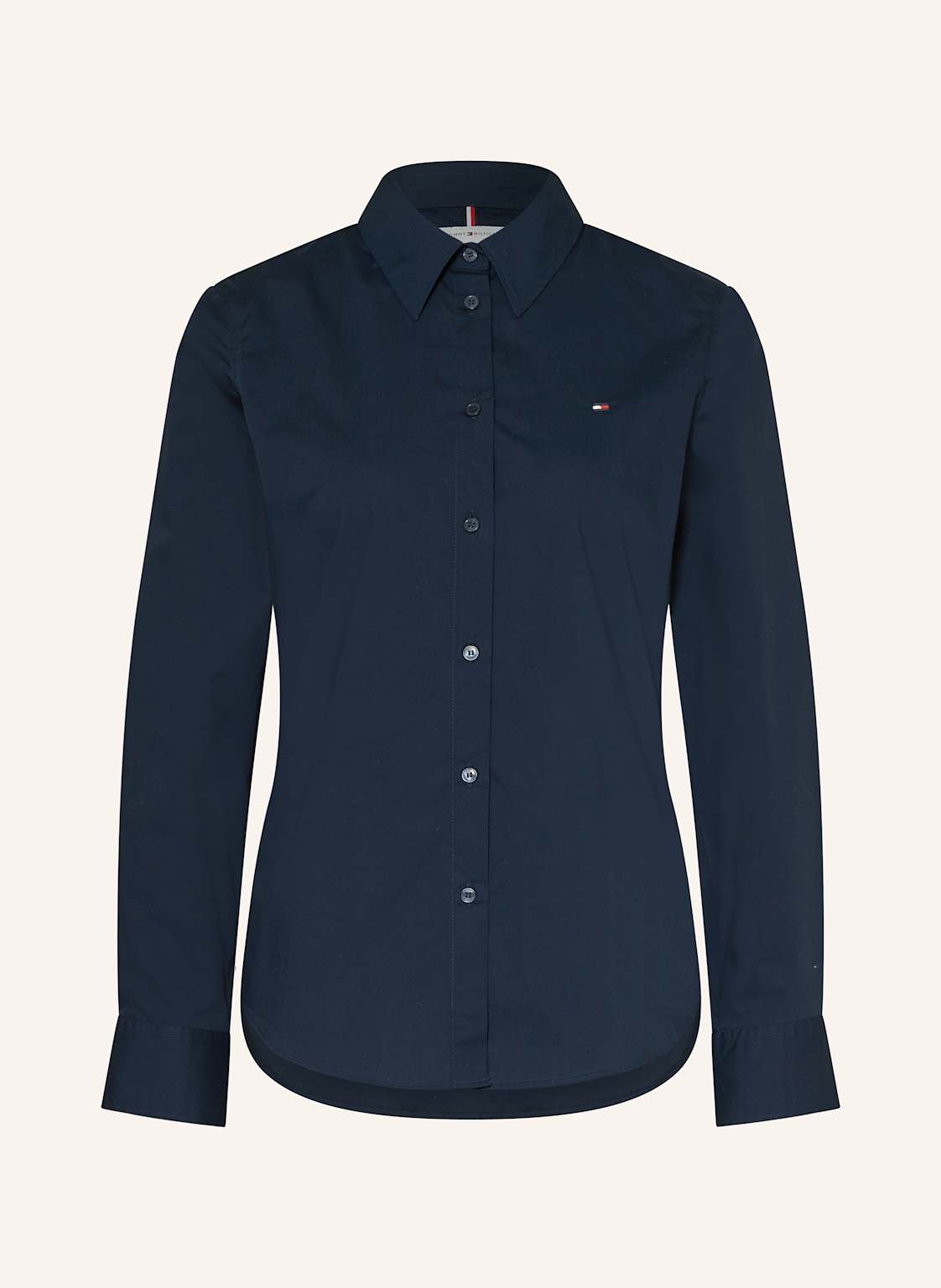 Tommy Hilfiger Hemdbluse blau Tommy Hilfiger Hemdbluse blau von Tommy Hilfiger
