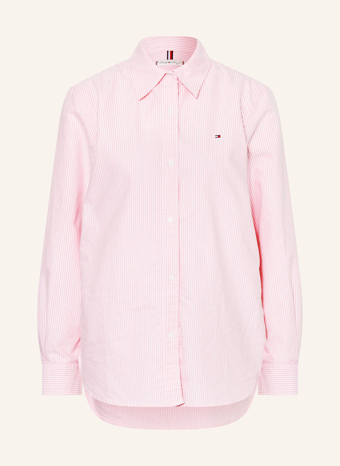 Tommy Hilfiger Hemdbluse pink von Tommy Hilfiger