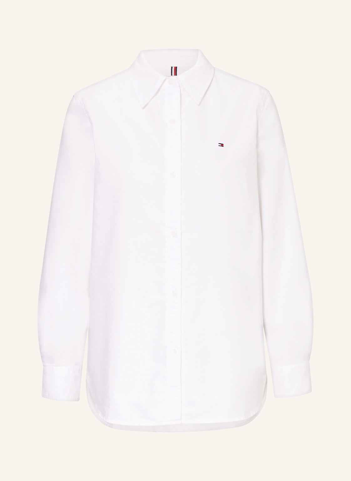 Tommy Hilfiger Hemdbluse weiss Tommy Hilfiger Hemdbluse weiss von Tommy Hilfiger