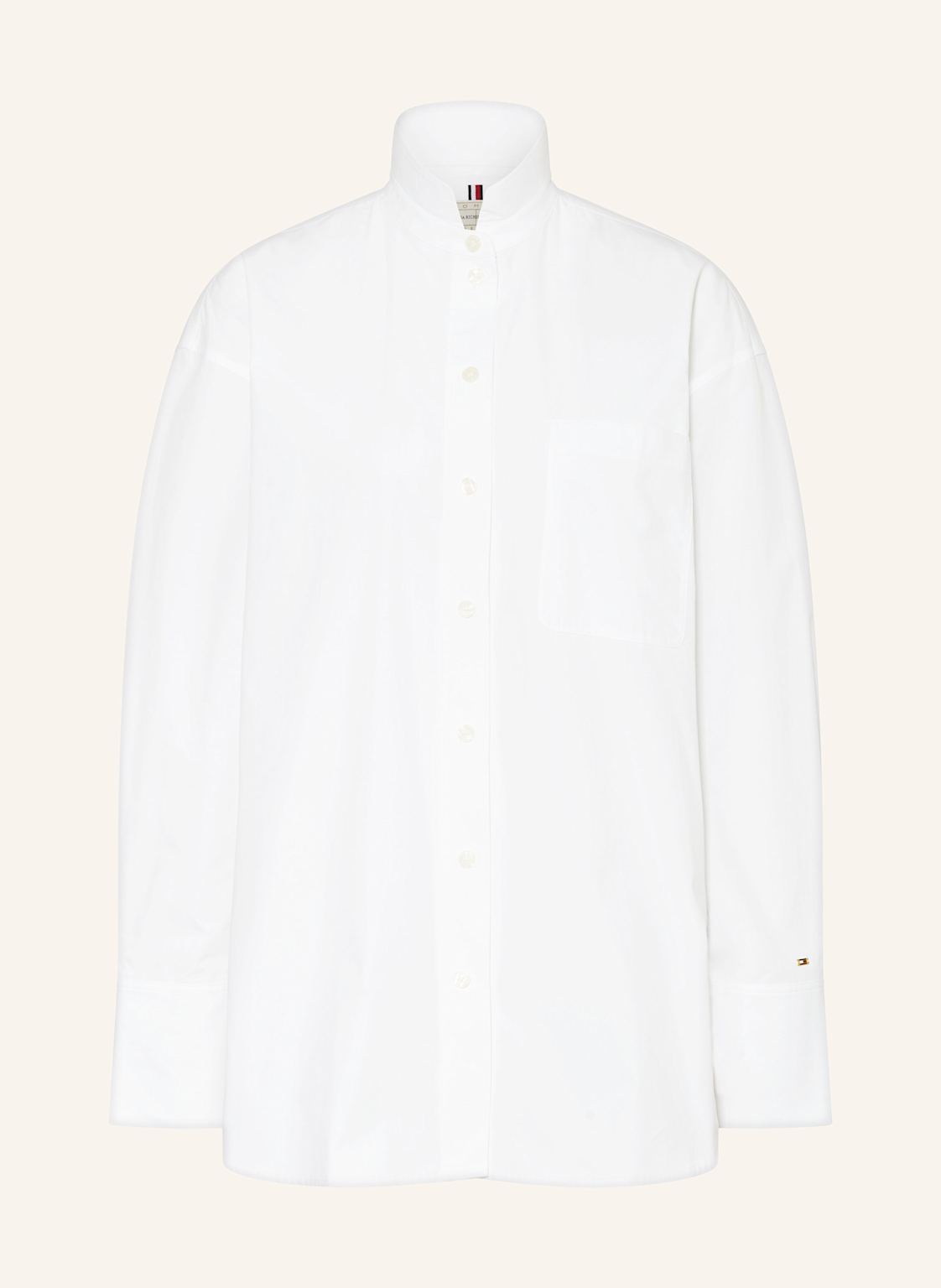 Tommy Hilfiger Hemdbluse weiss Tommy Hilfiger Hemdbluse weiss von Tommy Hilfiger