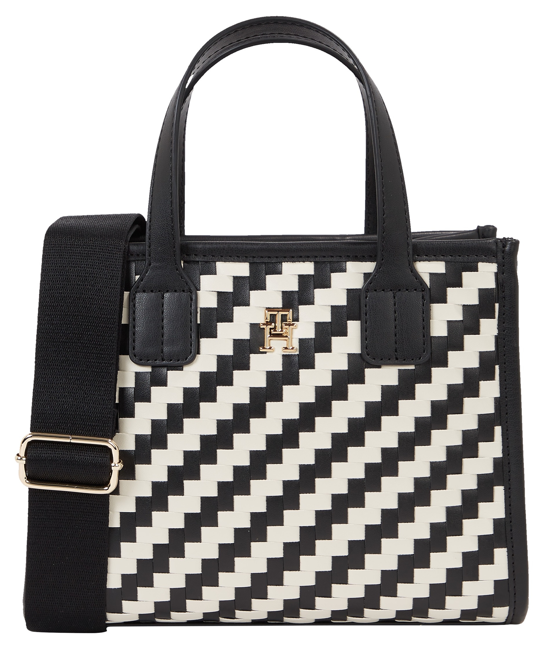 Tommy Hilfiger Henkeltasche »TH CITY SMALL TOTE WOVEN«, im kleinen Format von Tommy Hilfiger