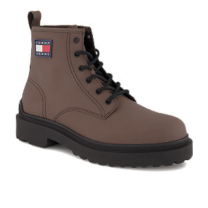 Tommy Hilfiger Herren Schnürboot Braun von Tommy Hilfiger