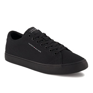 Tommy Hilfiger Hi Vulc Herren Sneaker Schwarz von Tommy Hilfiger