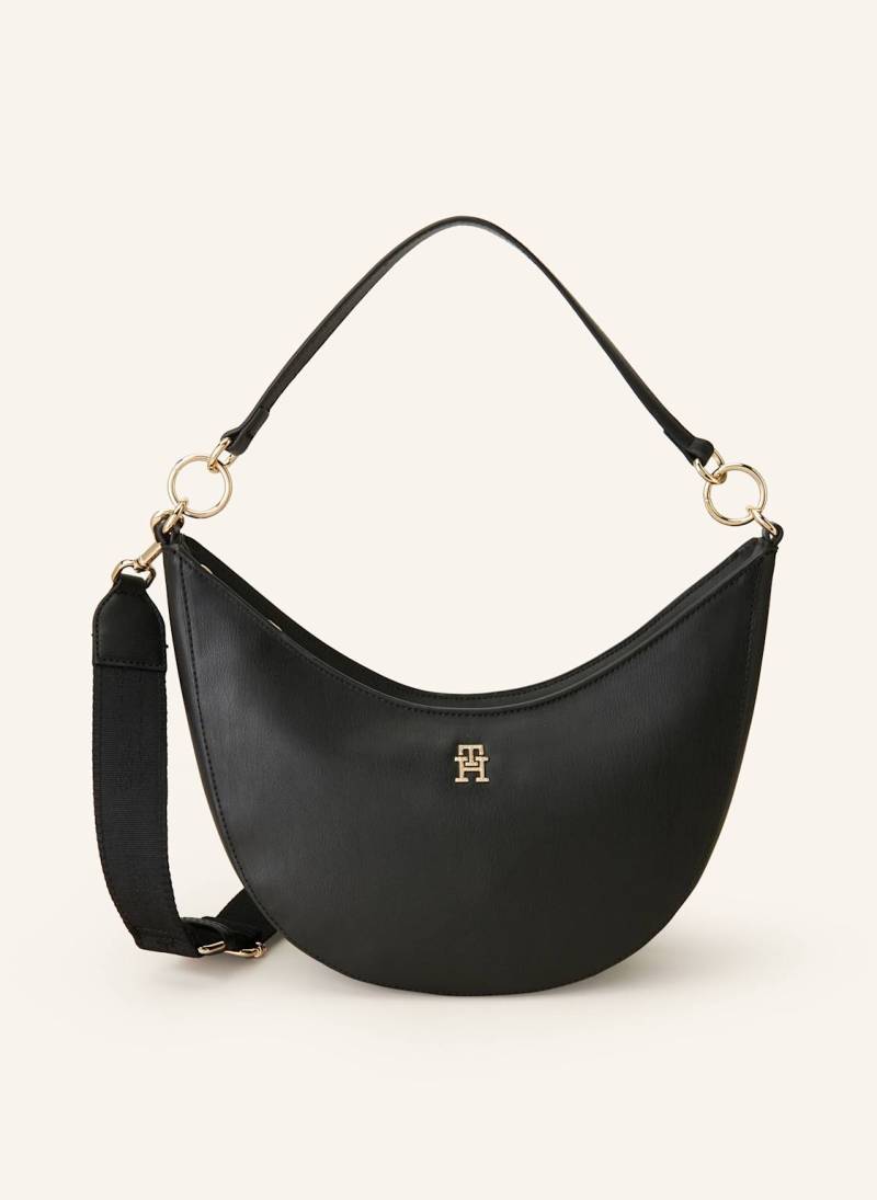 Tommy Hilfiger Hobo-Bag schwarz von Tommy Hilfiger