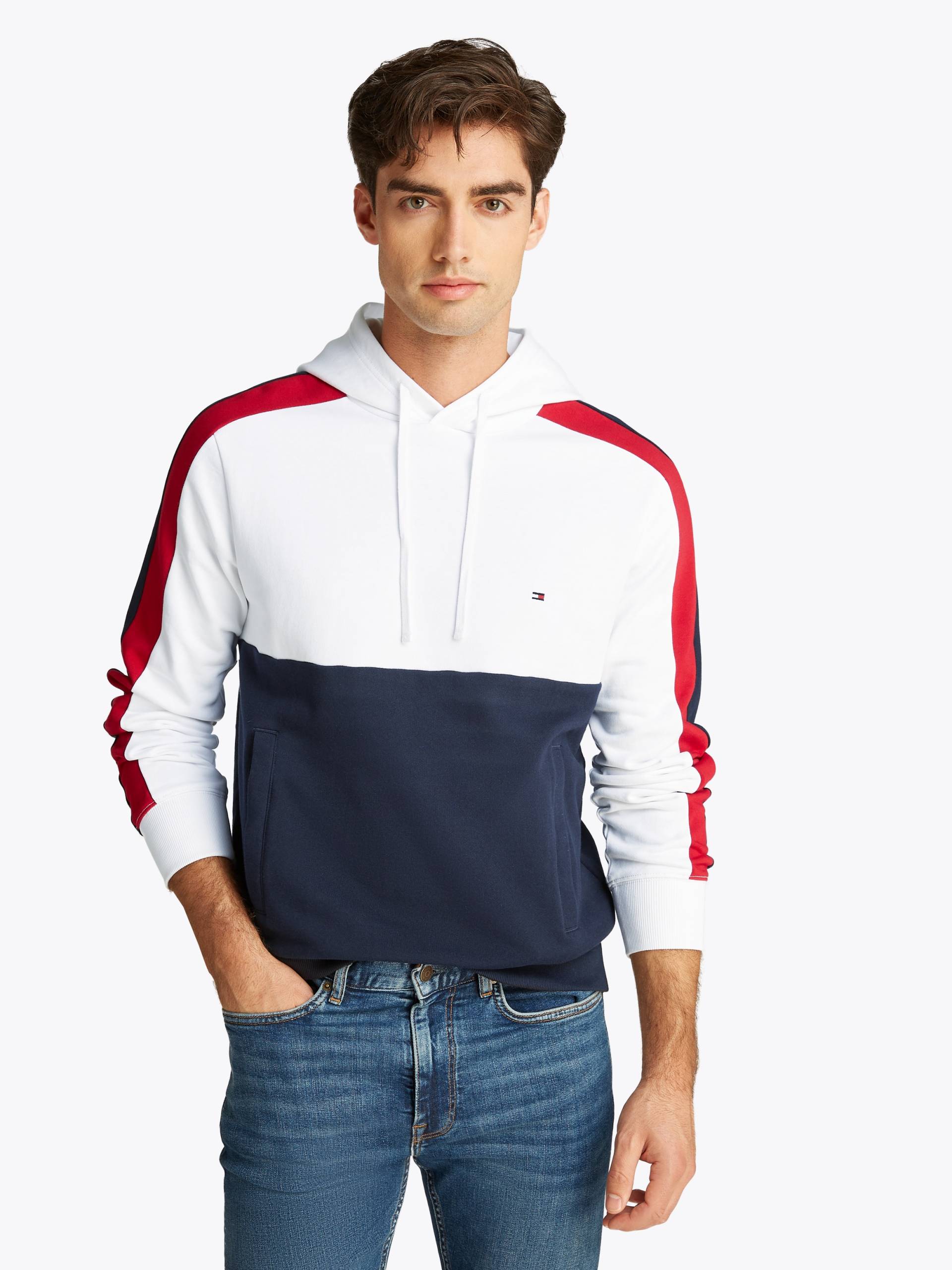 Tommy Hilfiger Hoodie »GLOBAL STRIPE BLOCK HOODIE« Tommy Hilfiger Hoodie »GLOBAL STRIPE BLOCK HOODIE« von Tommy Hilfiger