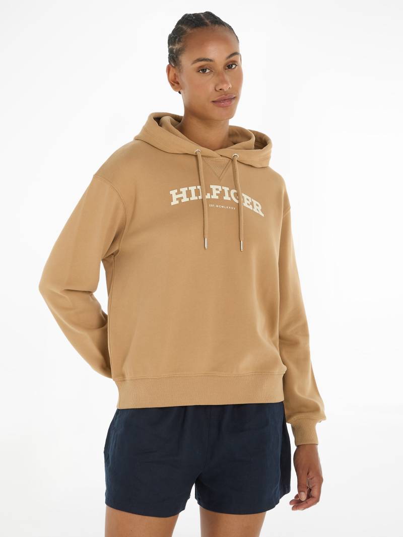 Tommy Hilfiger Hoodie »REG MONOTYPE FLOCK HOODIE«, mit Logoschriftzug von Tommy Hilfiger