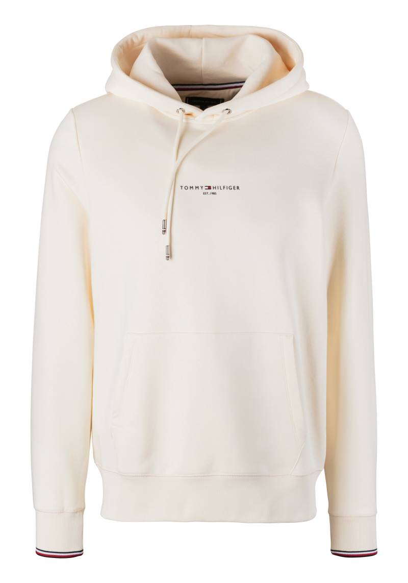 Tommy Hilfiger Hoodie »TOMMY LOGO TIPPED HOODY«, Tommy-Tape innen am Ausschnitt, Flag-Stickerei am Ärmel von Tommy Hilfiger