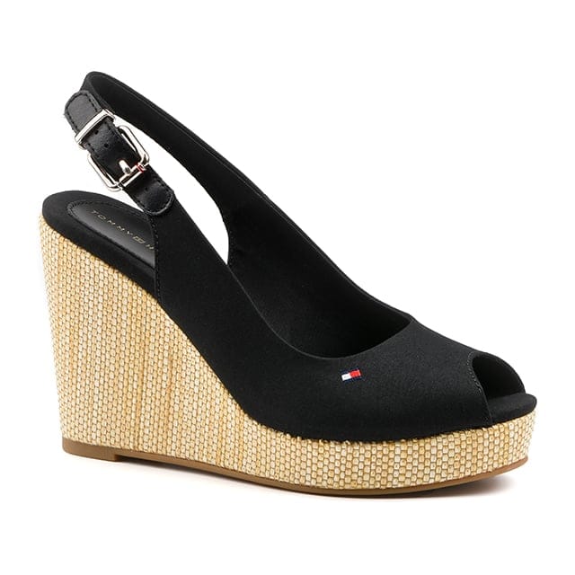 Tommy Hilfiger Iconic Elena sling back wedge-37 37 von Tommy Hilfiger