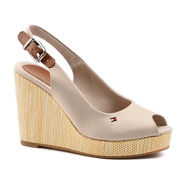 Tommy hilfiger Iconic Elena sling back wedge-38 38 von Tommy hilfiger