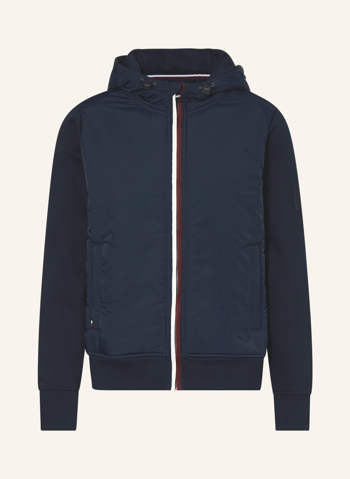 Tommy Hilfiger Jacke Im Materialmix blau von Tommy Hilfiger