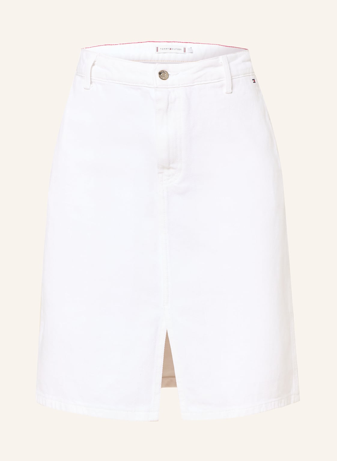 Tommy Hilfiger Jeansrock weiss Tommy Hilfiger Jeansrock weiss von Tommy Hilfiger