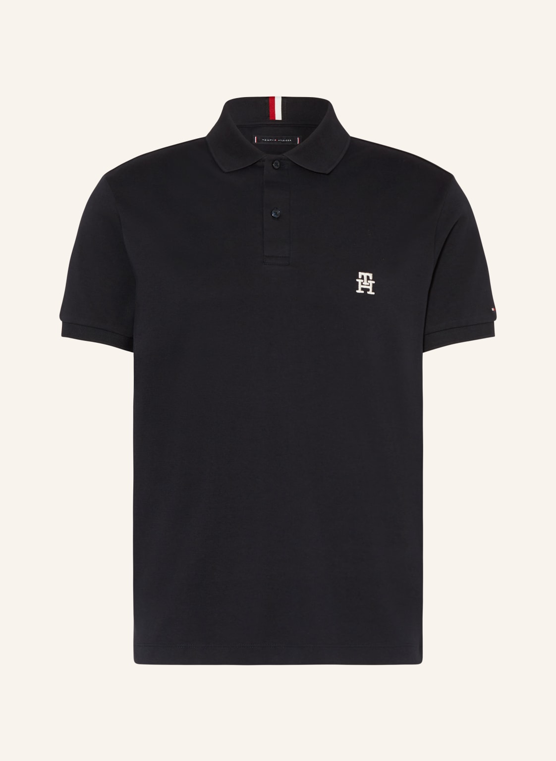 Tommy Hilfiger Jersey-Poloshirt blau von Tommy Hilfiger