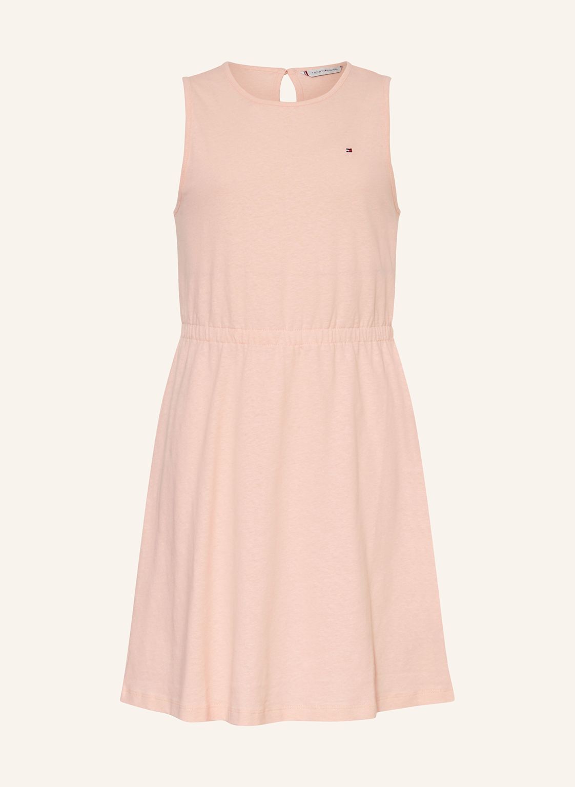 Tommy Hilfiger Jerseykleid Mit Leinen rosa Tommy Hilfiger Jerseykleid Mit Leinen rosa von Tommy Hilfiger