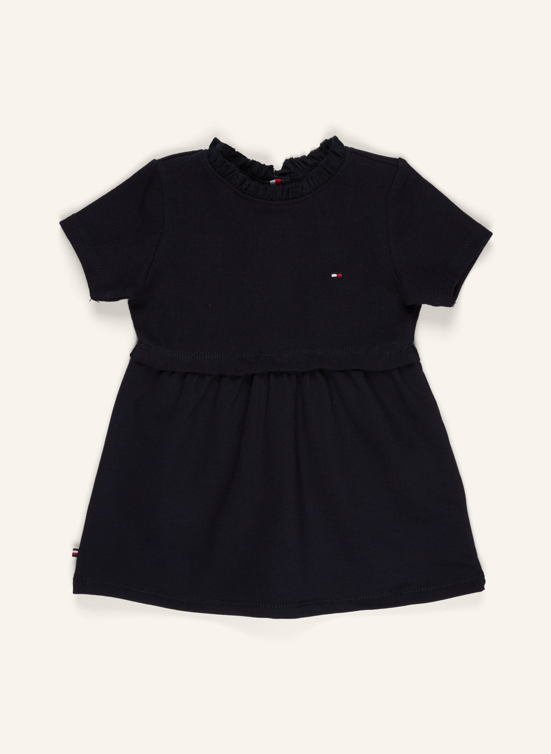 Tommy Hilfiger Jerseykleid Mit Rüschen rosa von Tommy Hilfiger