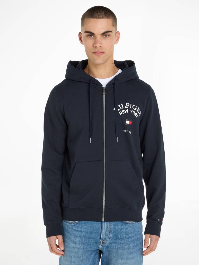 Tommy Hilfiger Kapuzensweatjacke »WCC ARCHED VARSITY ZIP THRU« von Tommy Hilfiger