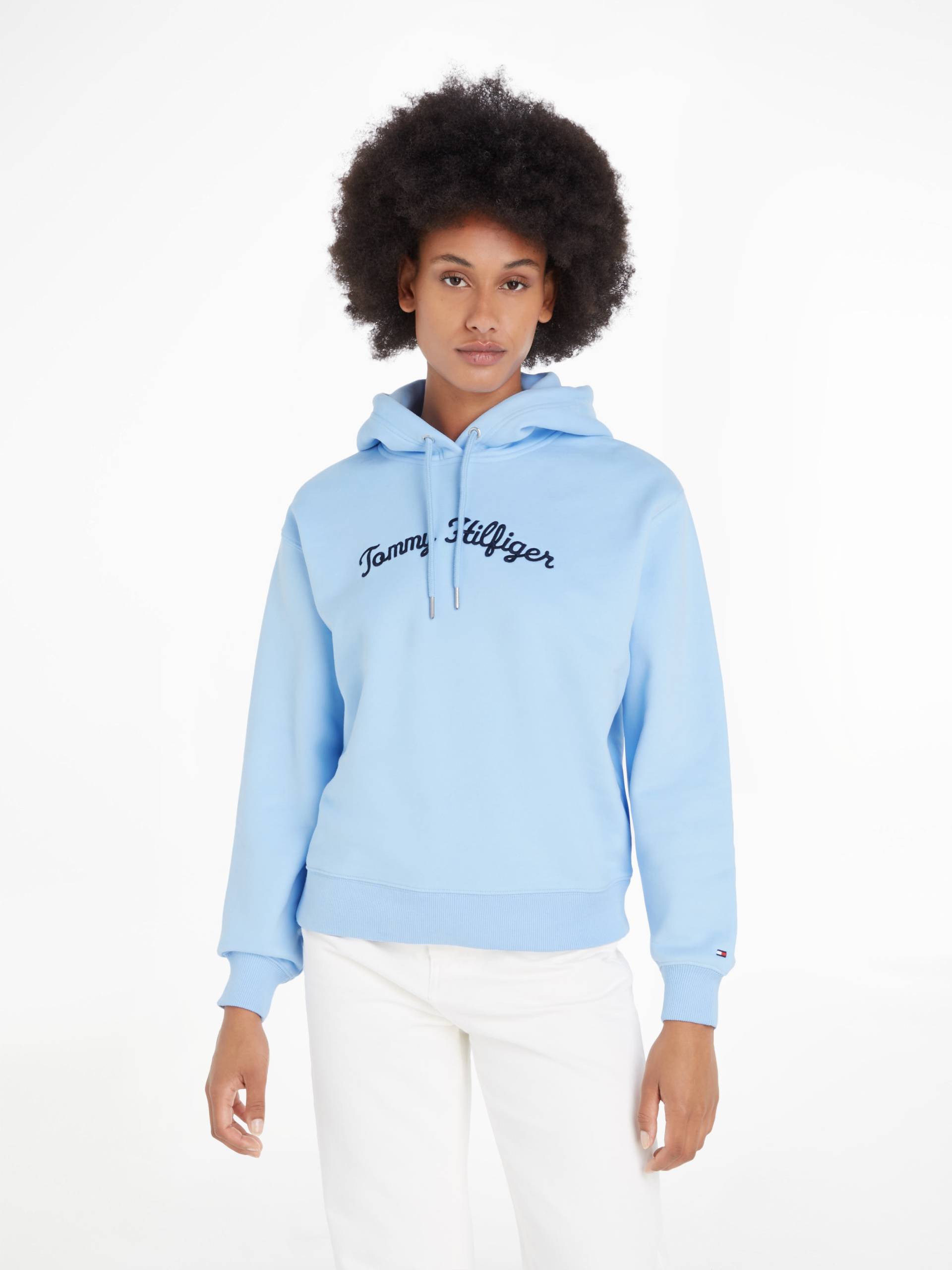 Tommy Hilfiger Kapuzensweatshirt »IM REG SCRIPT HILFIGER HOODIE«, mit Tommy Hilfiger Script Logo-Schriftzug von Tommy Hilfiger