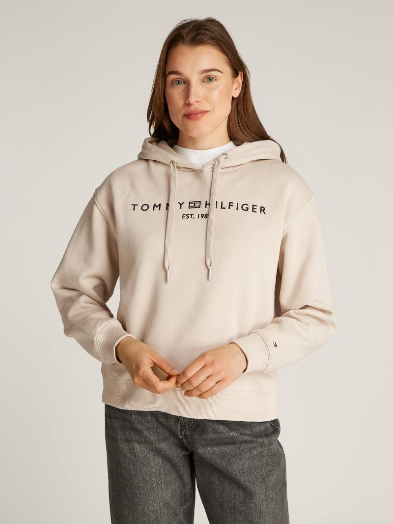 Tommy Hilfiger Kapuzensweatshirt »MDRN REG CORP LOGO HOODIE«, mit gesticktem Logo-Schriftzug von Tommy Hilfiger