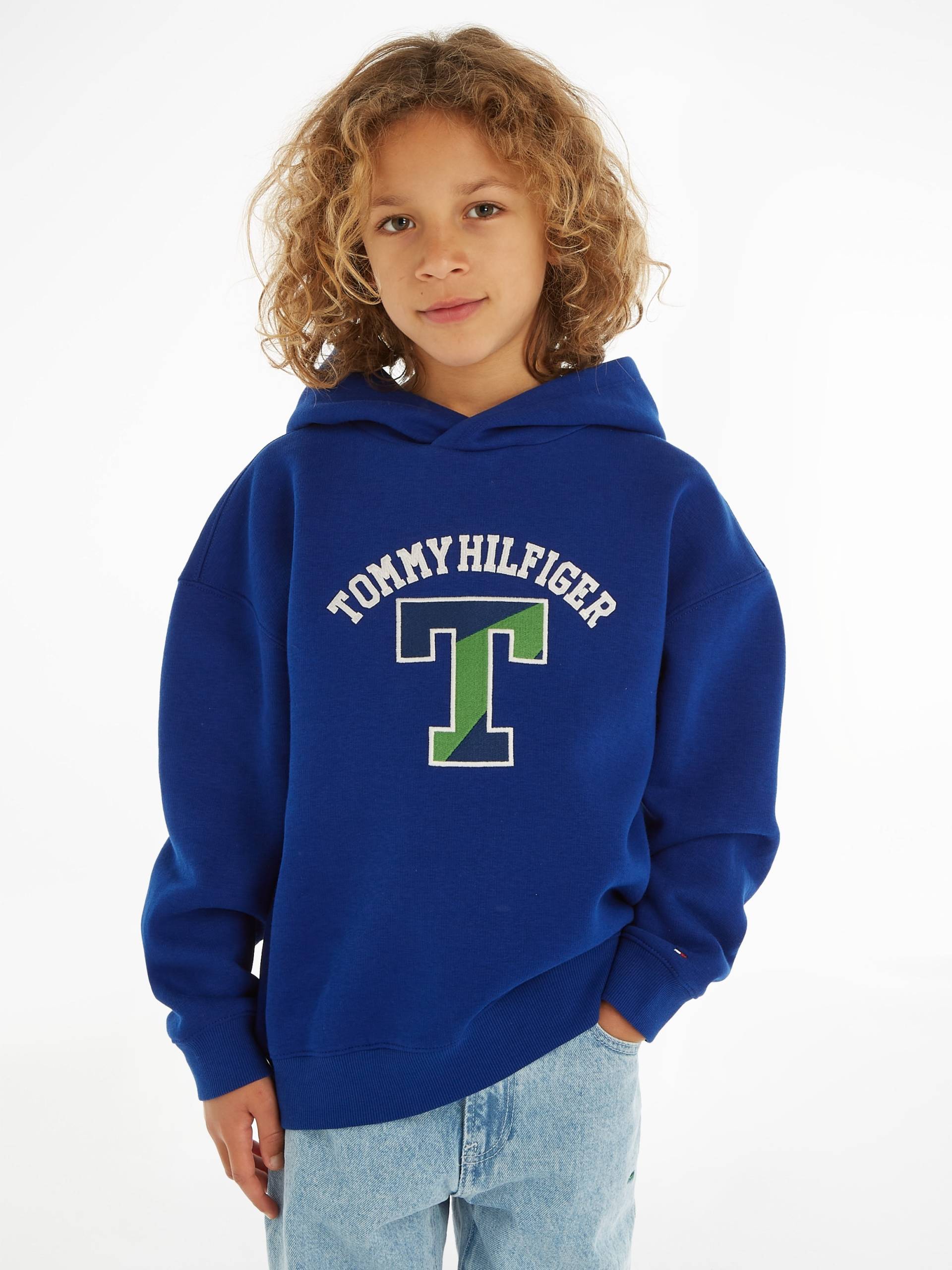 Tommy Hilfiger Kapuzensweatshirt »T VARSITY HOODIE«, mit grossem Tommy Hilfiger Front Print von Tommy Hilfiger