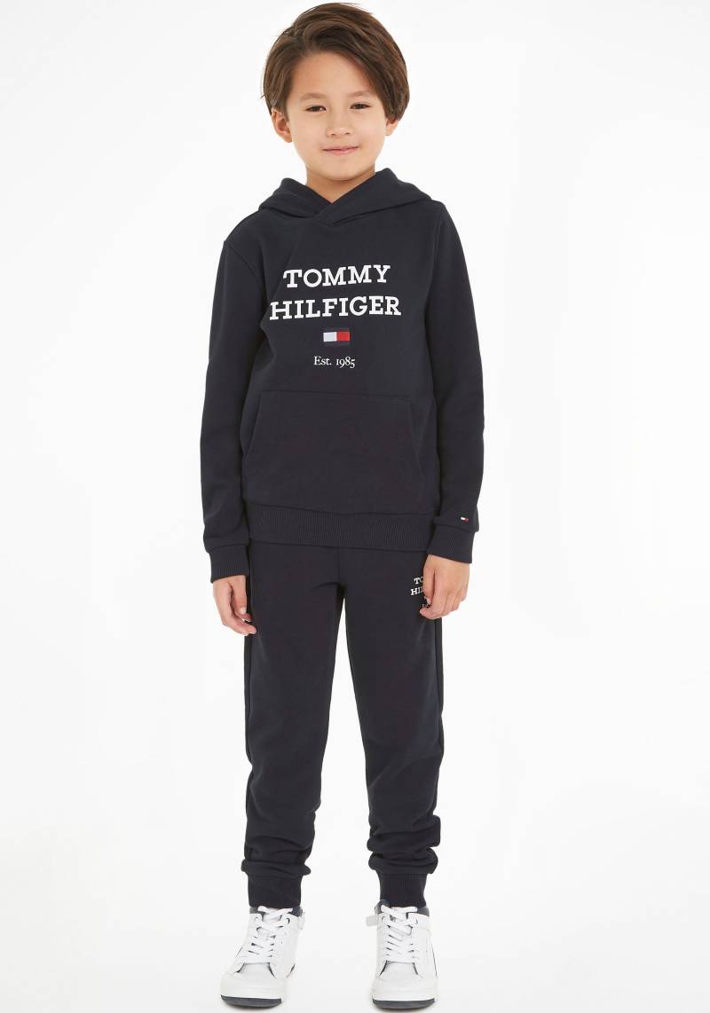 Tommy Hilfiger Kapuzensweatshirt »TH LOGO HOODIE SWEATSET« von Tommy Hilfiger