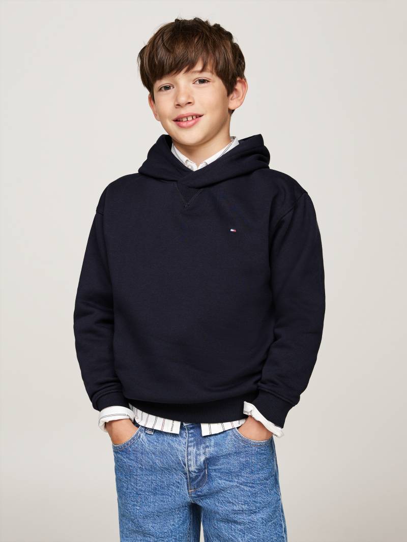 Tommy Hilfiger Kapuzensweatshirt »U TIMELESS FLEECE HOODIE«, Kinder bis 16 Jahre mit Logostickerei von Tommy Hilfiger