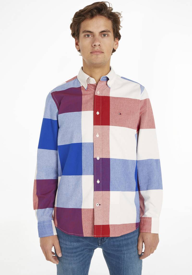 Tommy Hilfiger Karohemd »BI COLOR GINGHAM RF SHIRT« von Tommy Hilfiger