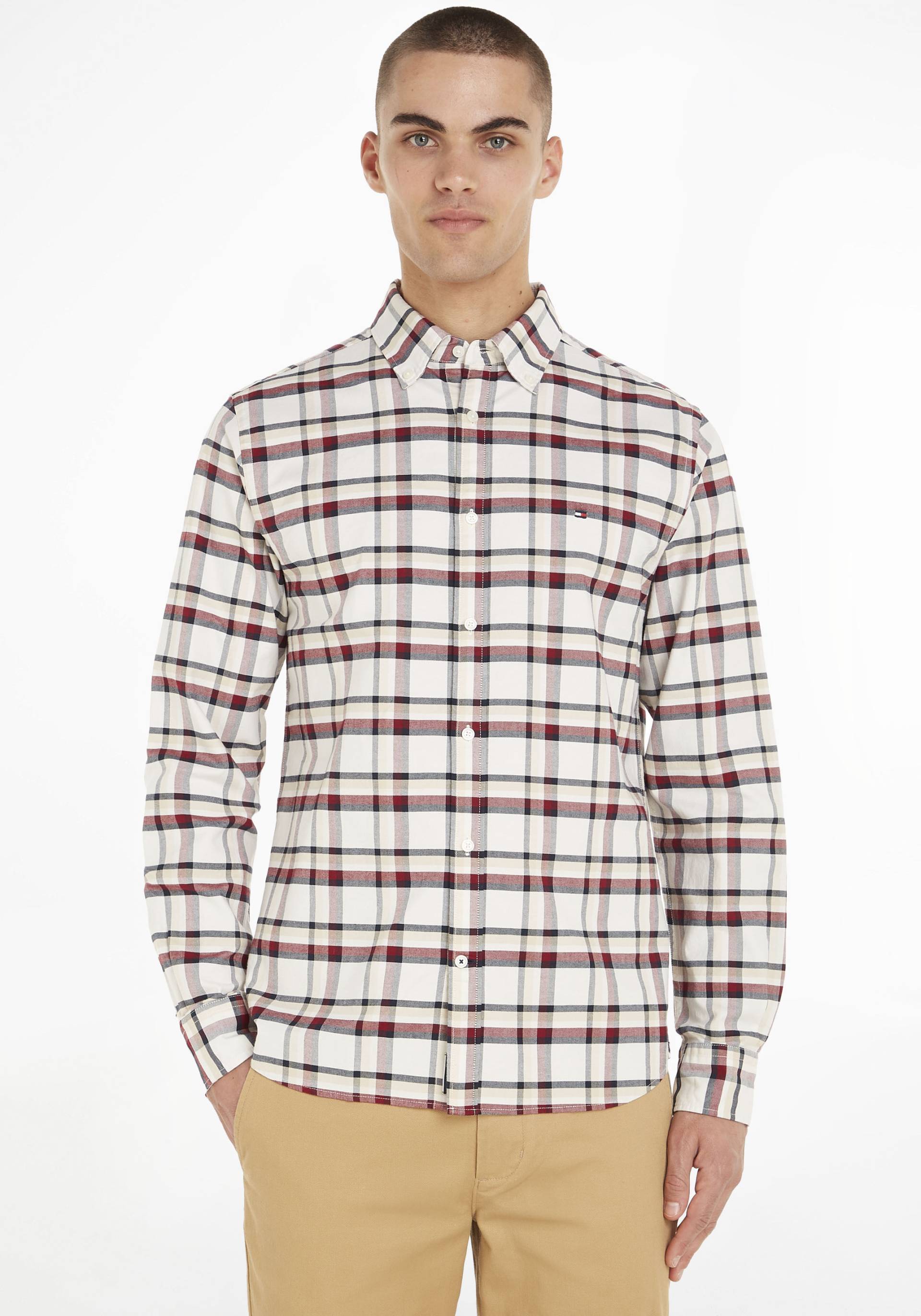 Tommy Hilfiger Karohemd »SMALL GLOBAL STRIPE CHK RF SHIRT« Tommy Hilfiger Karohemd »SMALL GLOBAL STRIPE CHK RF SHIRT« von Tommy Hilfiger
