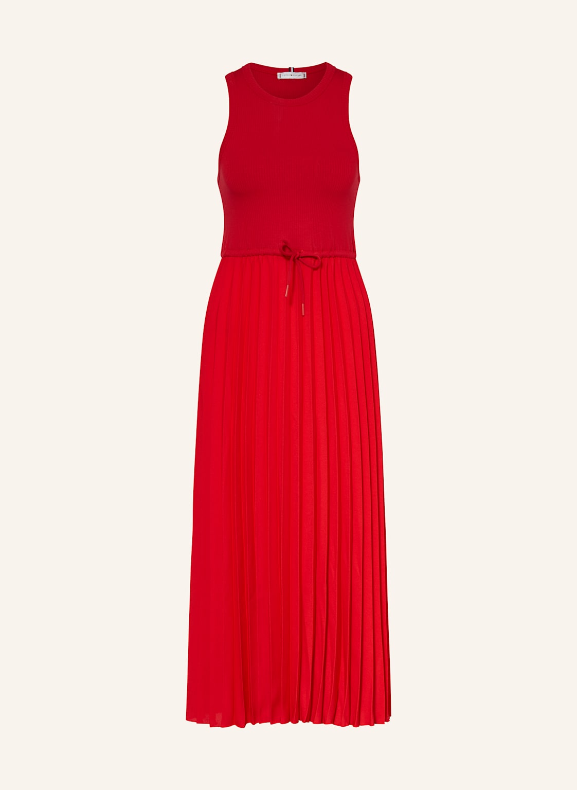 Tommy Hilfiger Kleid Im Materialmix rot Tommy Hilfiger Kleid Im Materialmix rot von Tommy Hilfiger