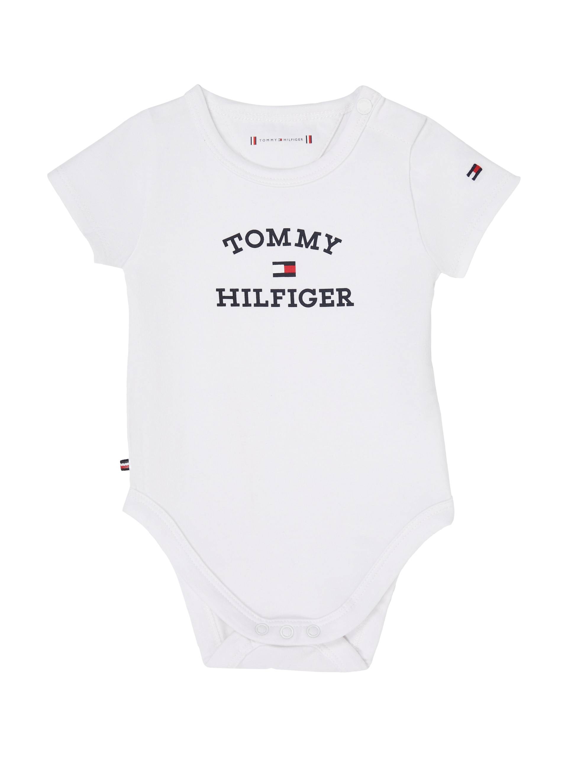 Tommy Hilfiger Kurzarmbody »BABY TH LOGO BODY S/S«, Baby bis 2 Jahre von Tommy Hilfiger