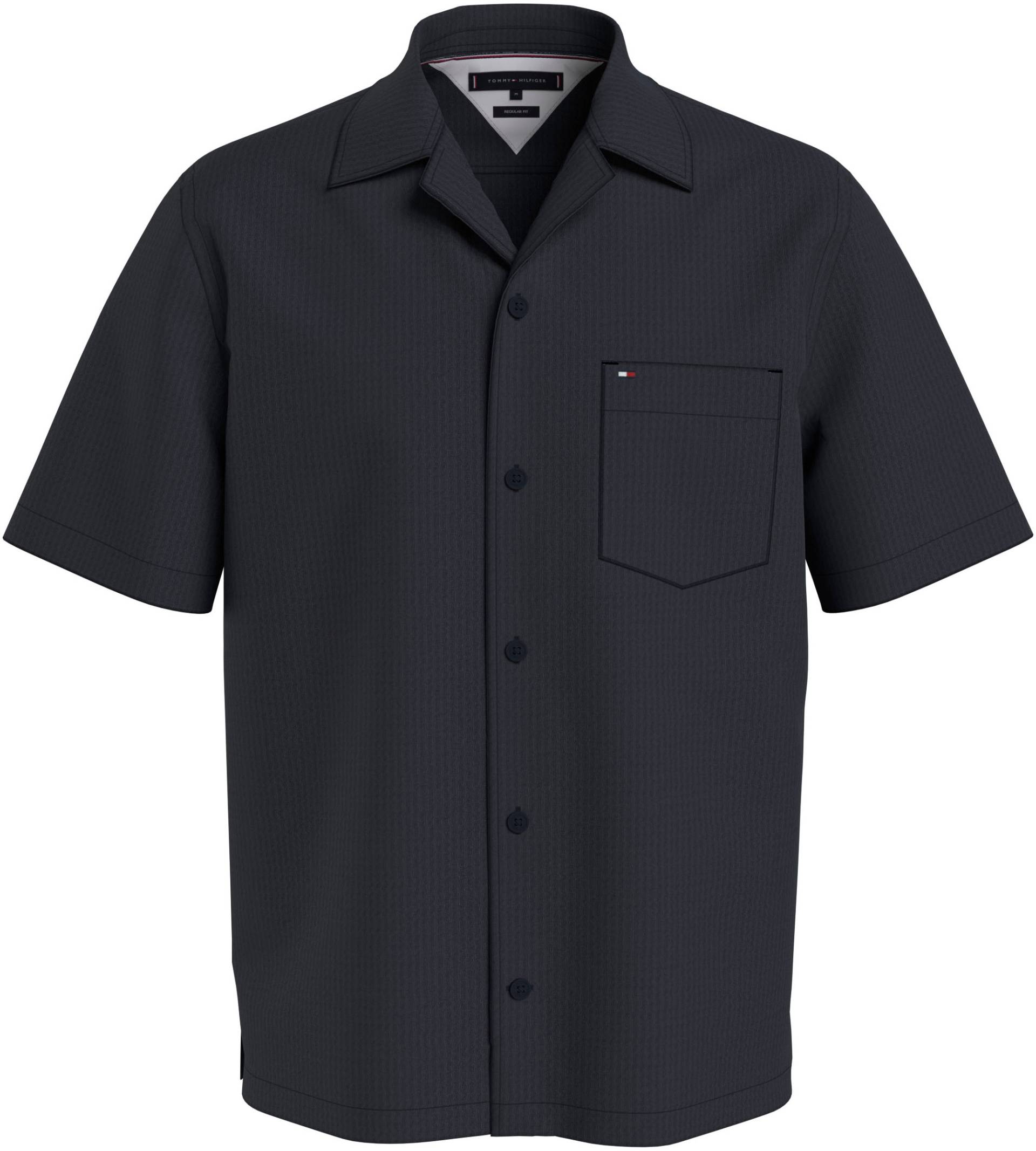 Tommy Hilfiger Kurzarmhemd »SEERSUCKER SOLID SHIRT«, mit Struktur Tommy Hilfiger Kurzarmhemd »SEERSUCKER SOLID SHIRT«, mit Struktur von Tommy Hilfiger