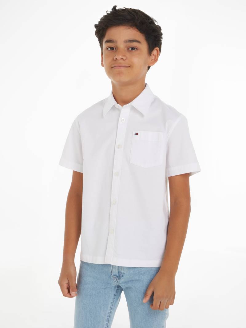 Tommy Hilfiger Kurzarmhemd »SOLID OXFORD SHIRT S/S«, Kinder bis 16 Jahre von Tommy Hilfiger