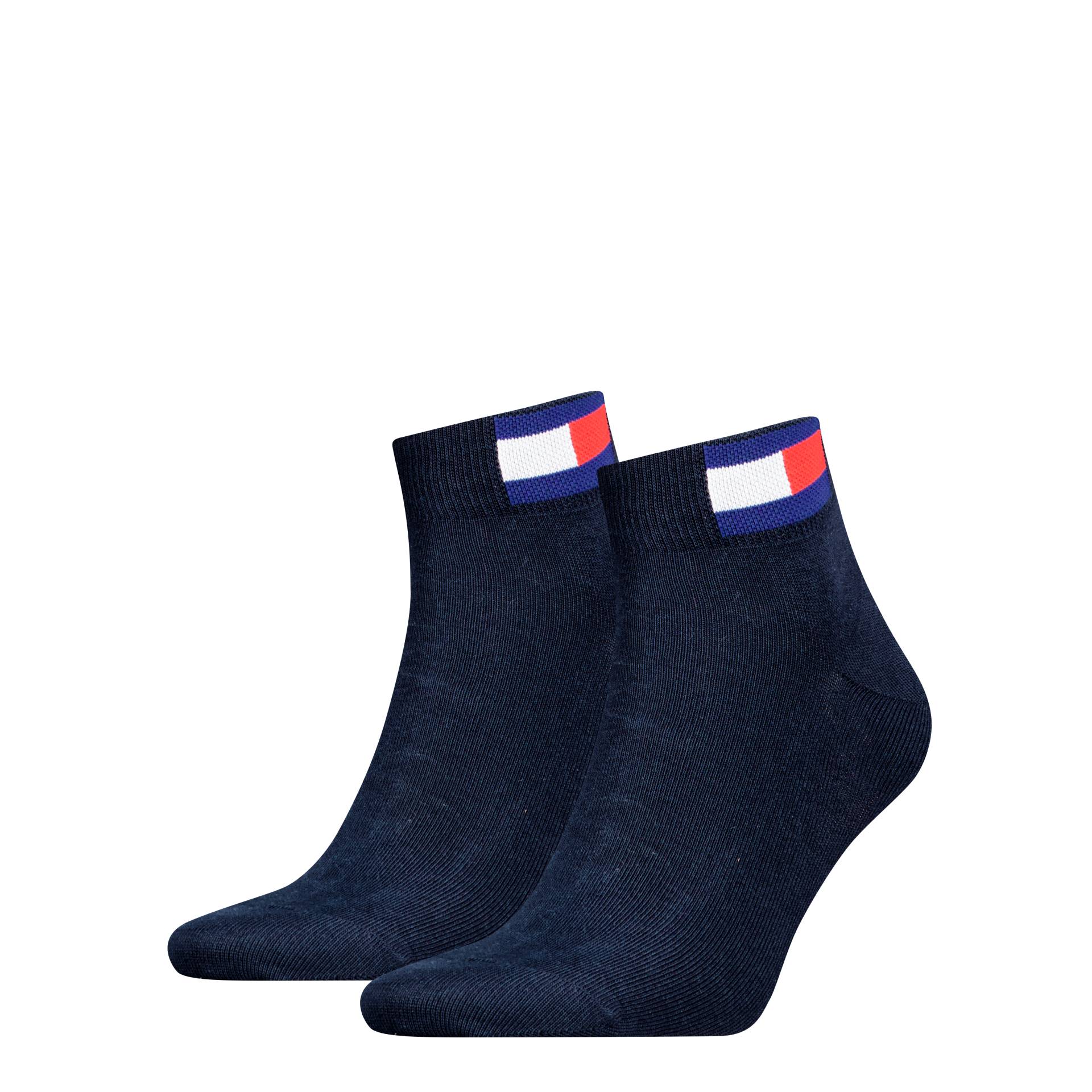 Tommy Hilfiger Kurzsocken »TH UNI TJ QUARTER 2P FLAG«, (2 Paar) von Tommy Hilfiger