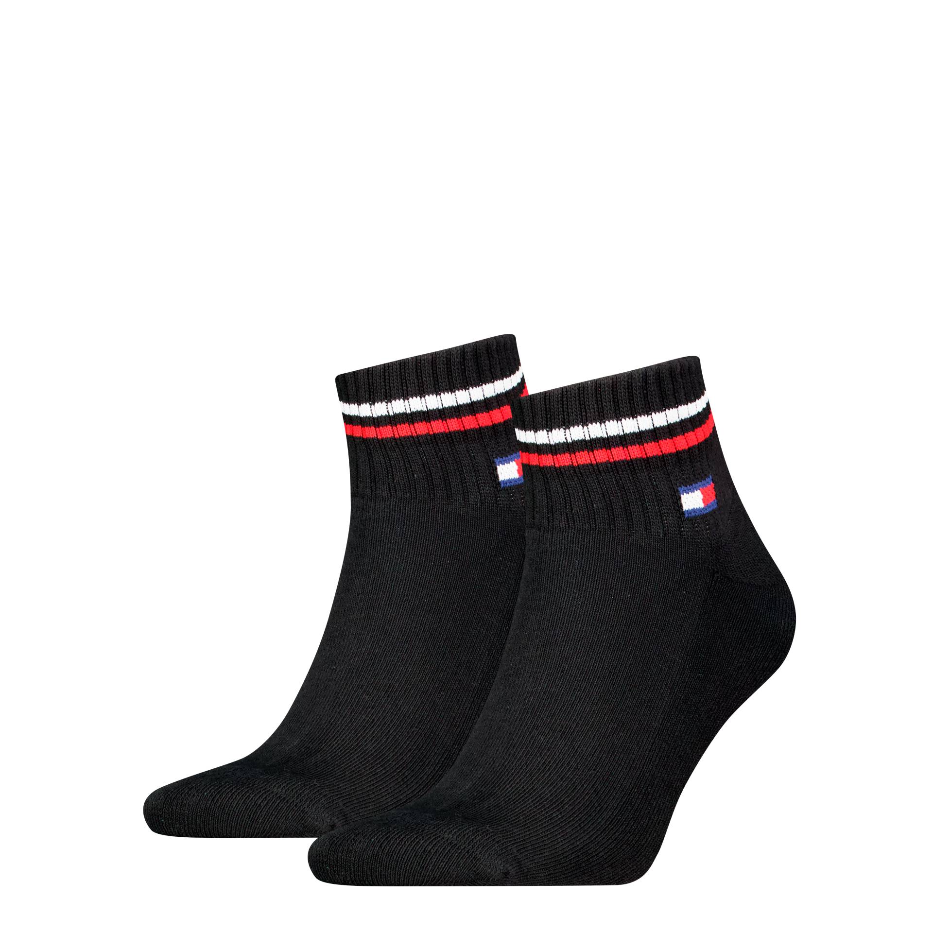 Tommy Hilfiger Kurzsocken »TH UNI TJ QUARTER 2P ICONIC«, (2 Paar) von Tommy Hilfiger
