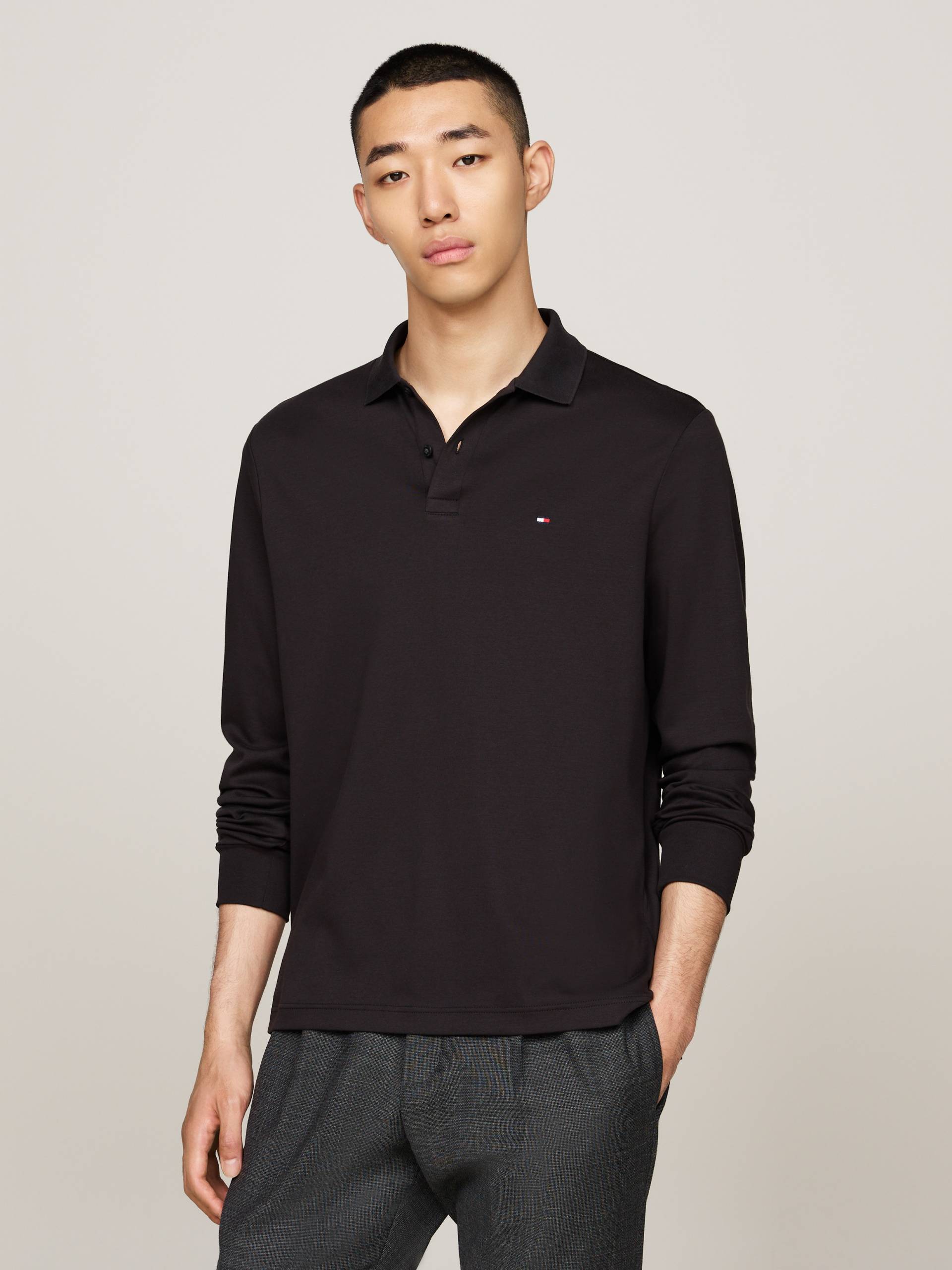 Tommy Hilfiger Langarm-Poloshirt »L/S LIQUID COTTON REG POLO« Tommy Hilfiger Langarm-Poloshirt »L/S LIQUID COTTON REG POLO« von Tommy Hilfiger