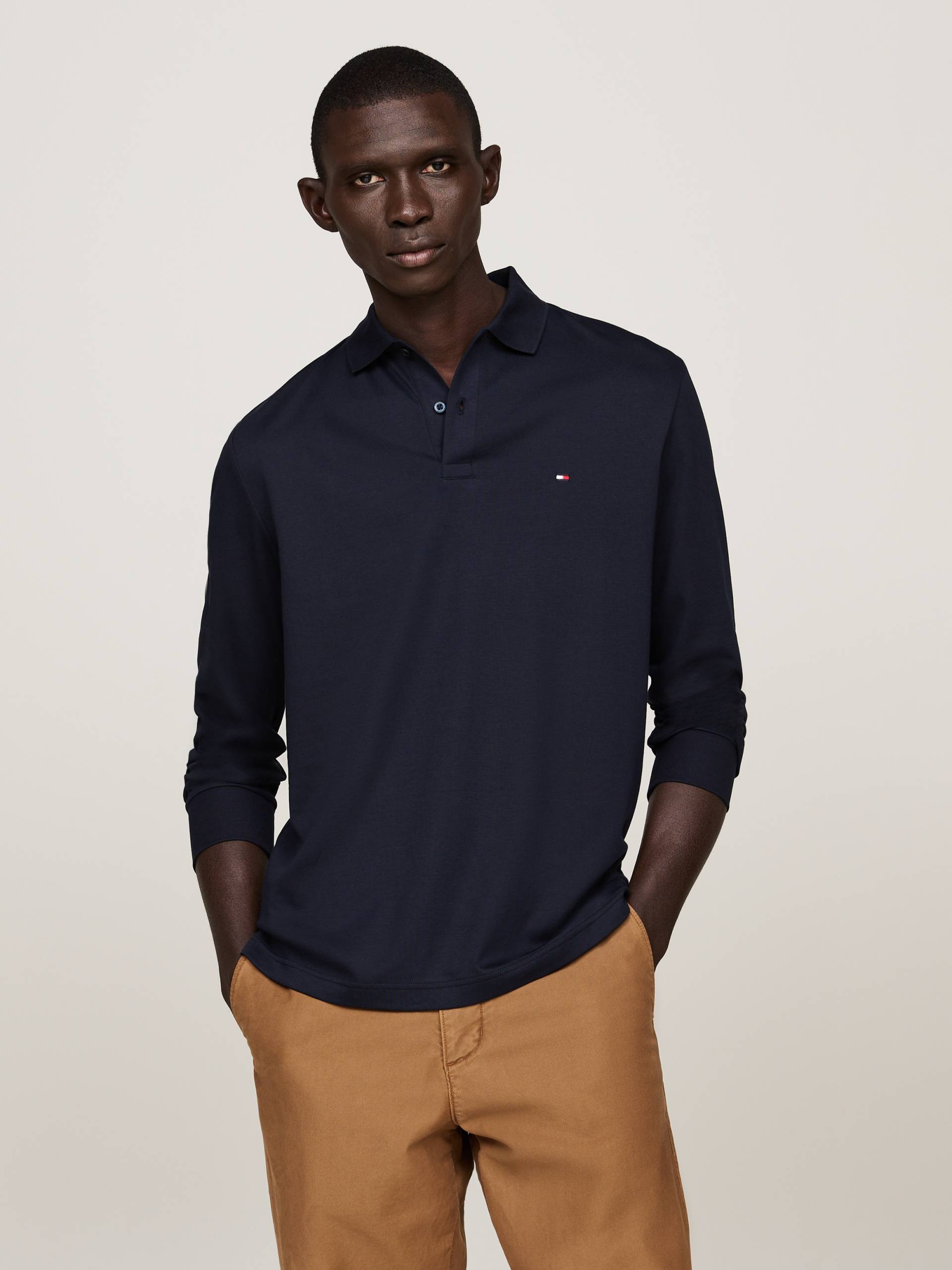 Tommy Hilfiger Langarm-Poloshirt »L/S LIQUID COTTON REG POLO« Tommy Hilfiger Langarm-Poloshirt »L/S LIQUID COTTON REG POLO« von Tommy Hilfiger
