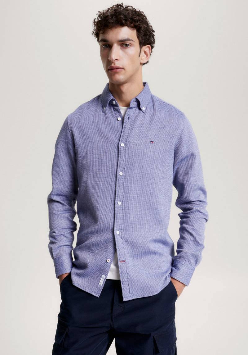 Tommy Hilfiger Langarmhemd »BRUSHED DOBBY SF SHIRT« von Tommy Hilfiger