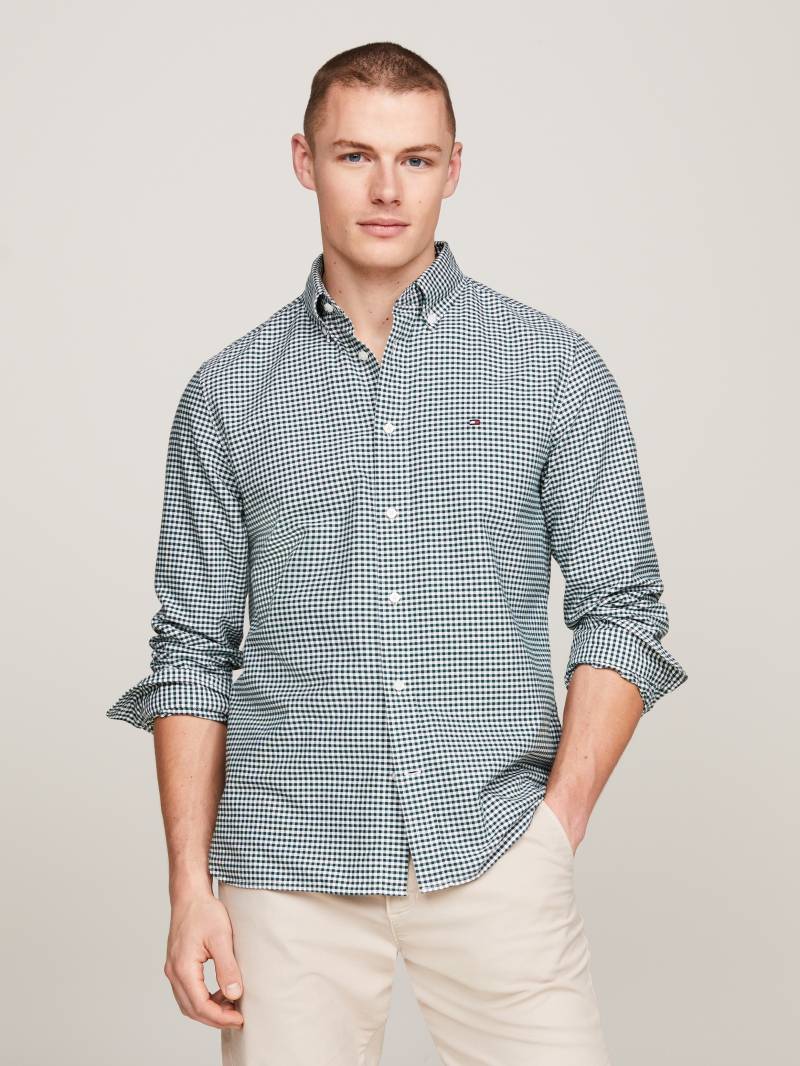 Tommy Hilfiger Langarmhemd »HERITAGE OXFORD GINGHAM RF SHIRT«, mit modischem Klein-Karomuster von Tommy Hilfiger