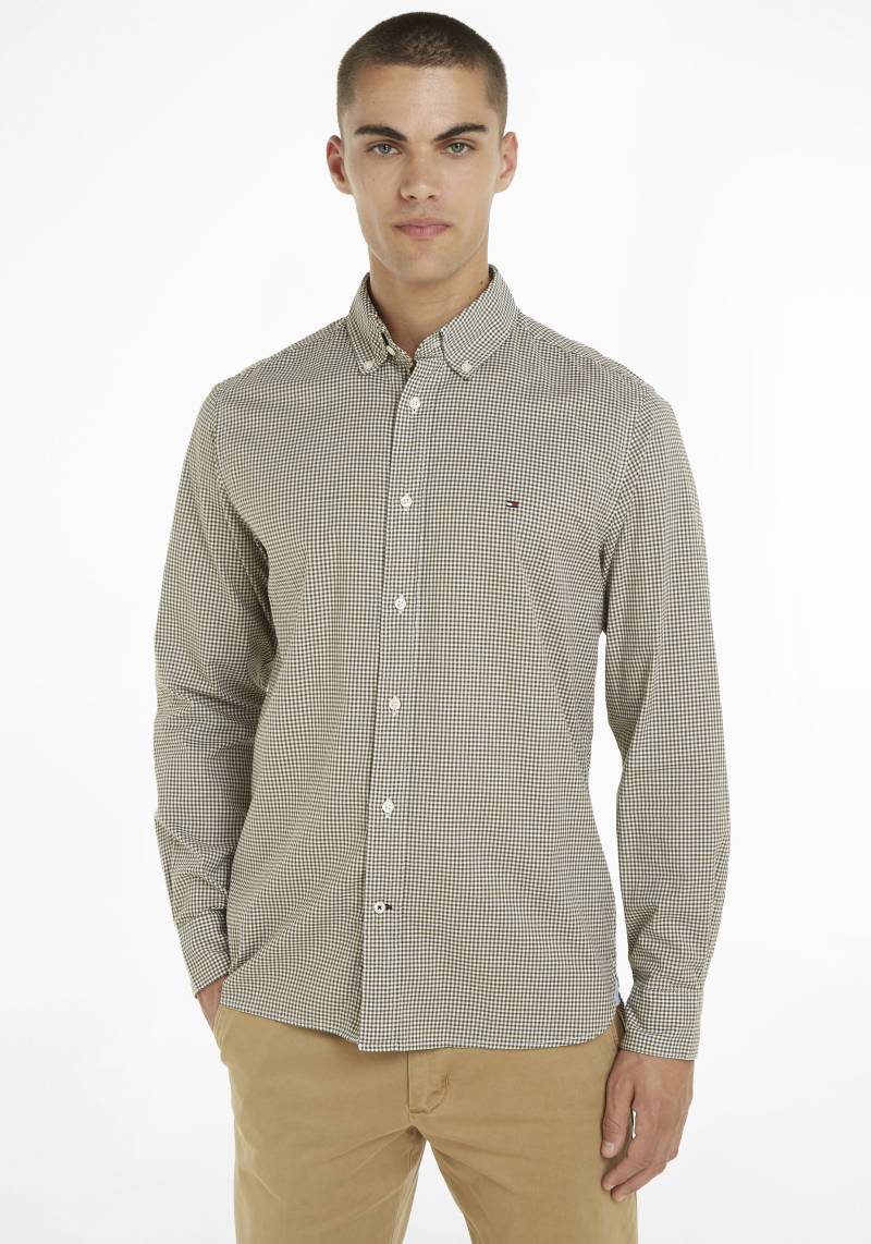 Tommy Hilfiger Langarmhemd »NAT. SOFT FLEX GINGHAM RF SHIRT« von Tommy Hilfiger