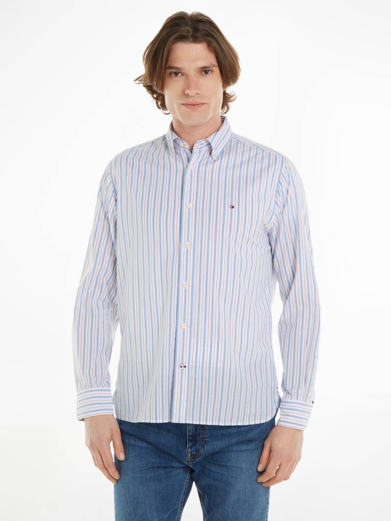 Tommy Hilfiger Langarmhemd »NATURAL SOFT EASY STP RF SHIRT«, mit Knopfleiste von Tommy Hilfiger