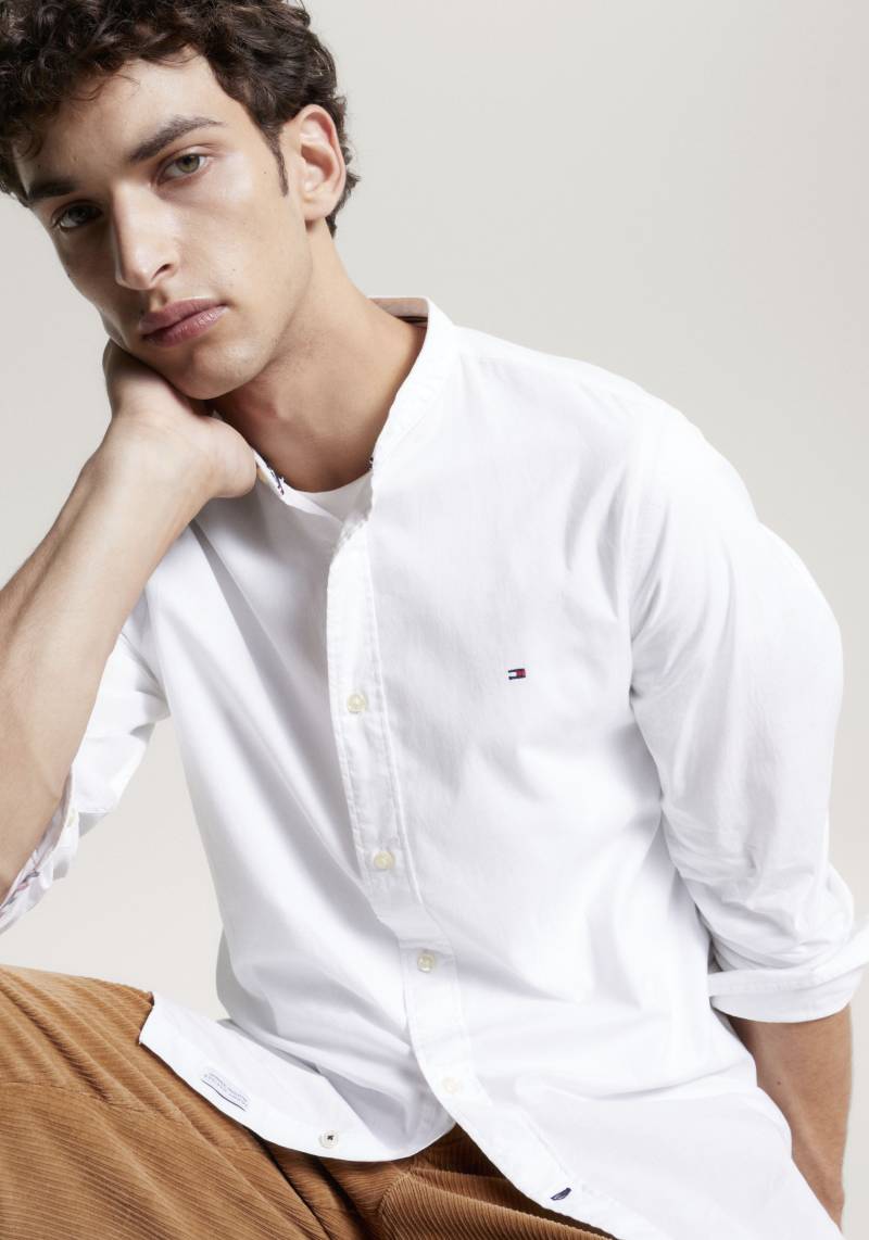 Tommy Hilfiger Langarmhemd »NATURAL SOFT FLEX MAO RF SHIRT« von Tommy Hilfiger